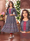 Divyanka 2 Fancy Ethnic Wear Wholesale Anarkali Kurtis Catalog
